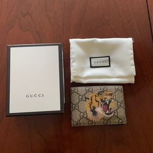 Men’s Tiger Print Gucci Wallet
